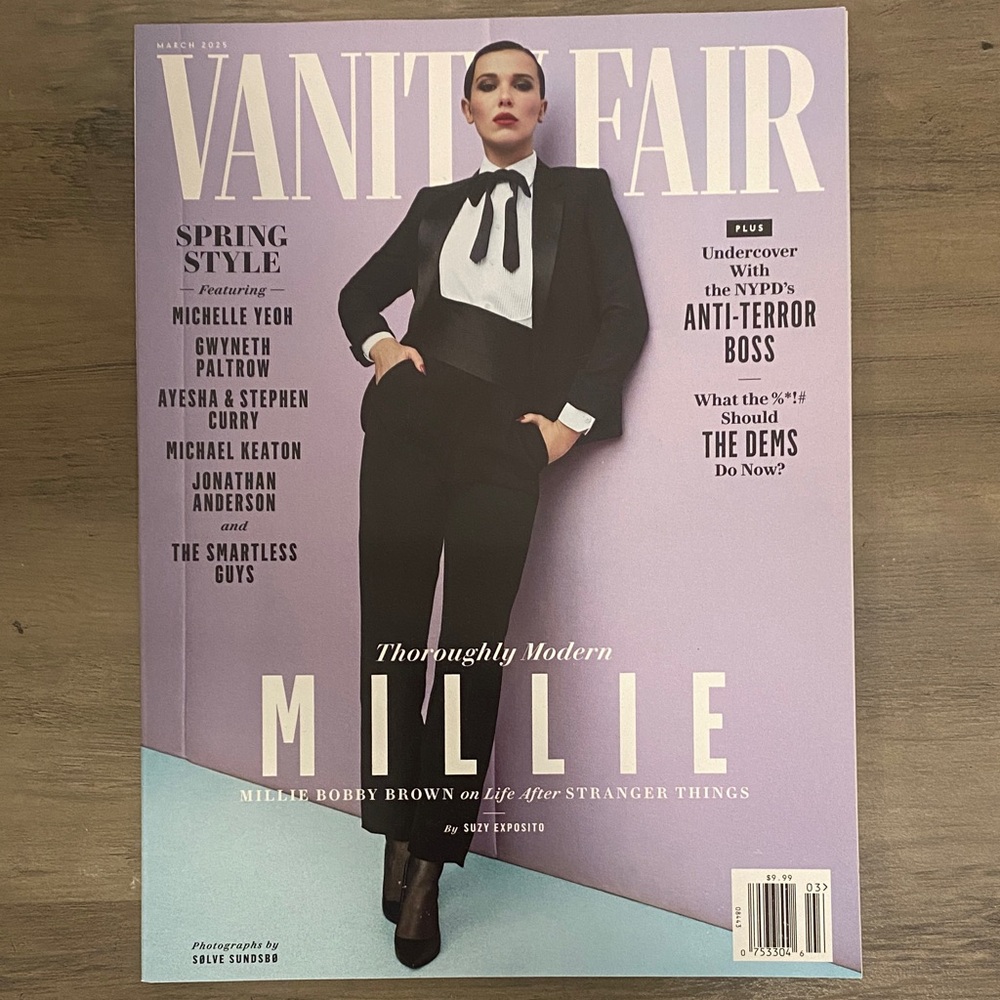Vanity Fair Millie Bobby Brown March 2025 Issue